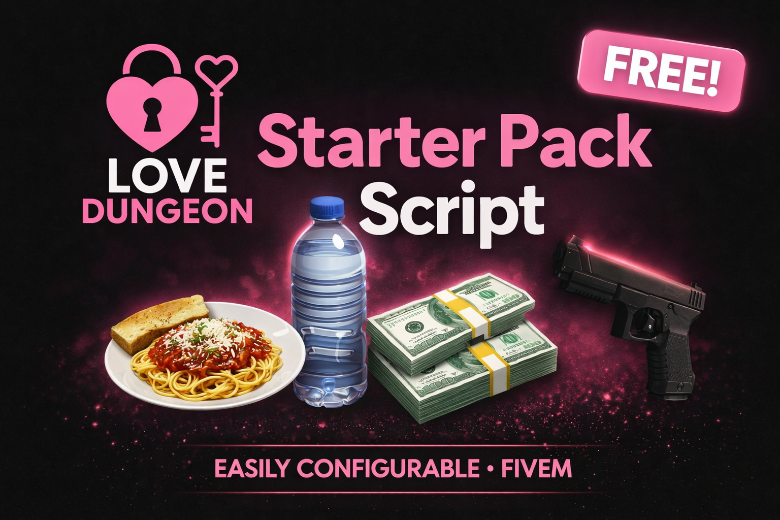 [FREE] Love Dungeon Starter Pack Script