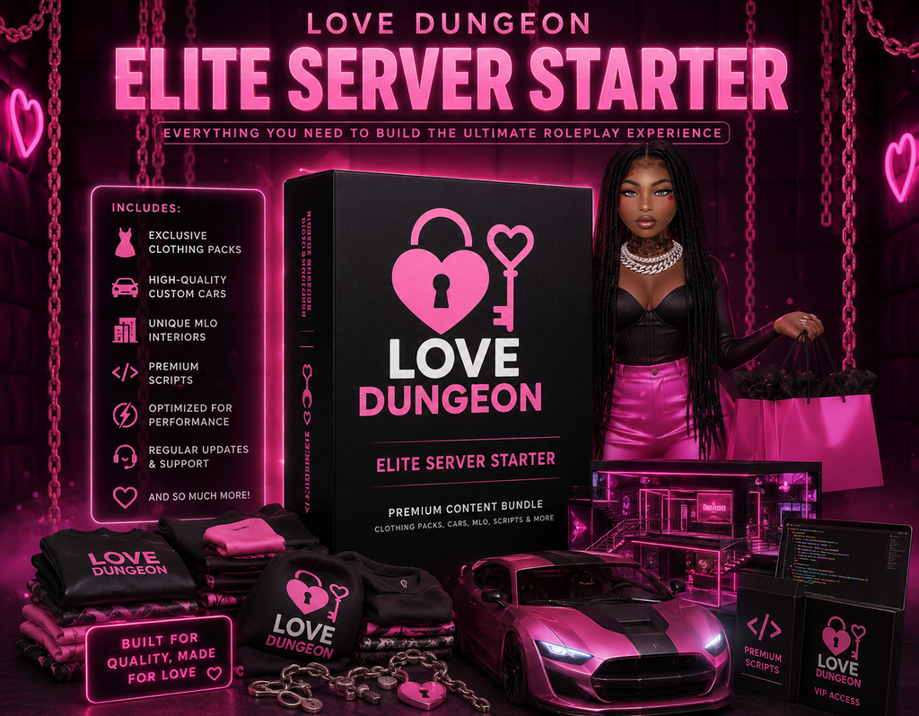 Elite Server Starter Bundle | FiveM | Scripts, Clothing, Emote Menu, etc.