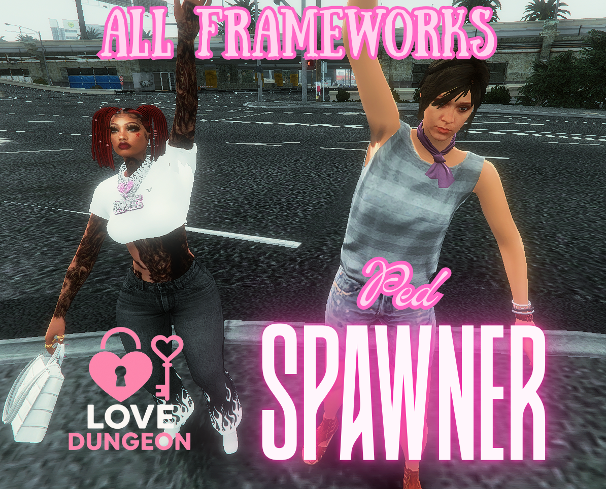 ✨ FREE Ped Spawner Script | All Frameworks | Standalone |
