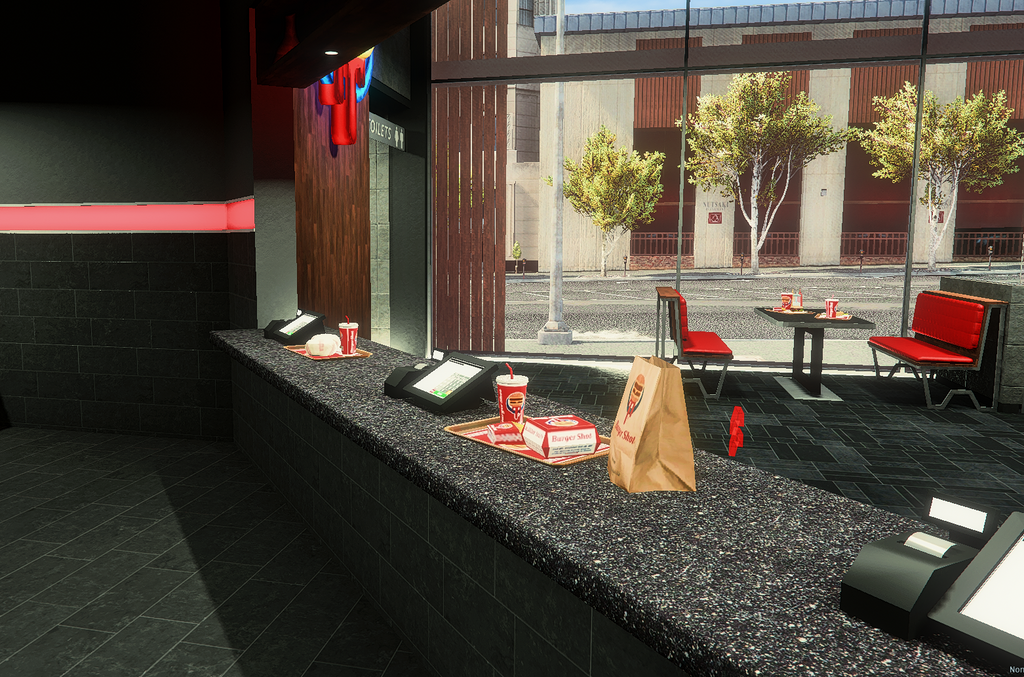 [FREE] NEW MODERN BURGERSHOT MLO