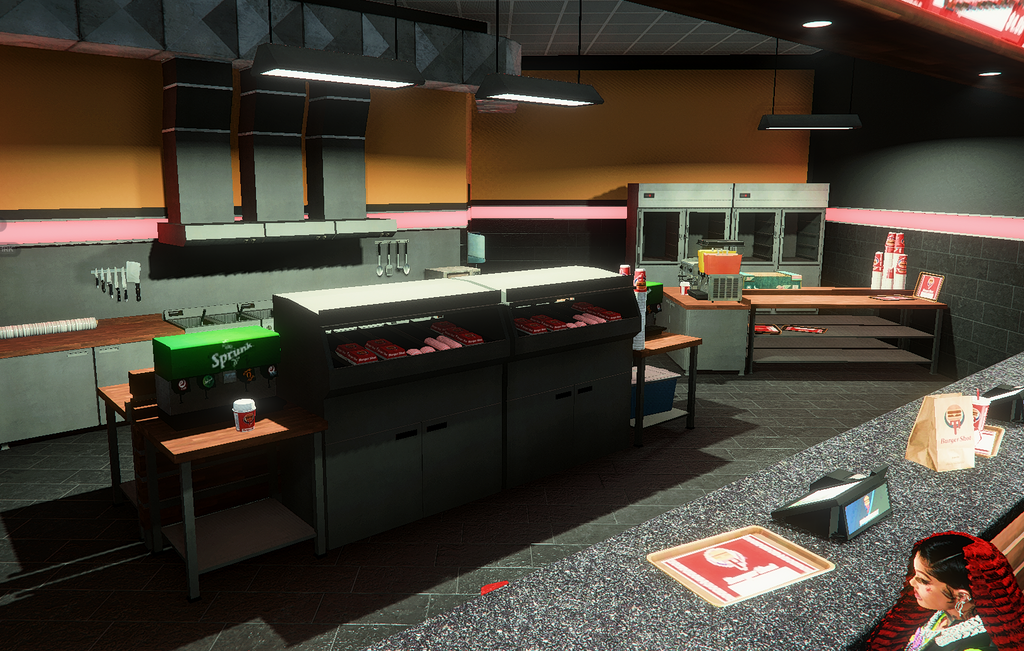 [FREE] NEW MODERN BURGERSHOT MLO