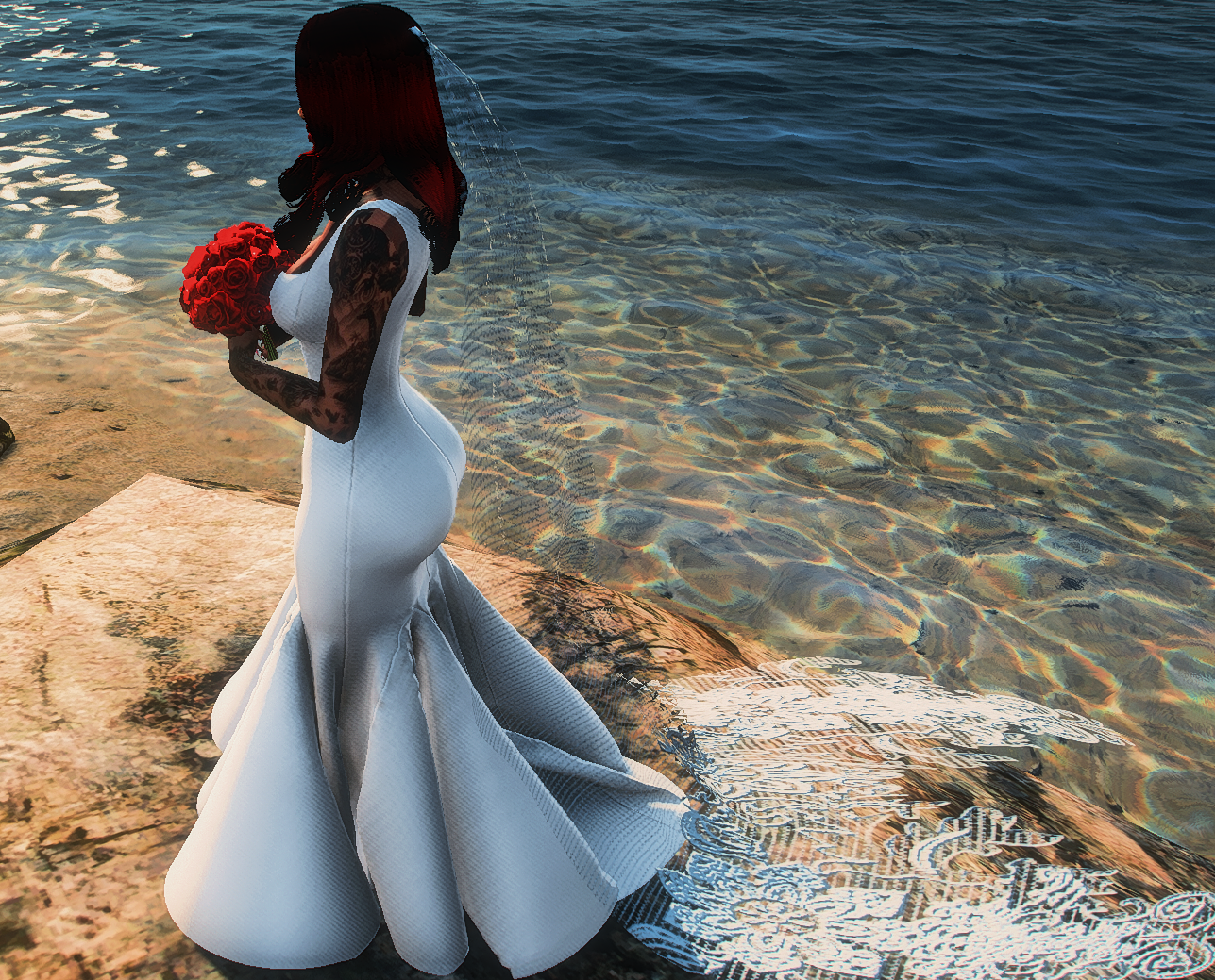 Love Dungeon Wedding Bundle | FiveM Wedding Clothing Pack | Bride & Groom Set | Tux + Dresses + Bouquet + Veil